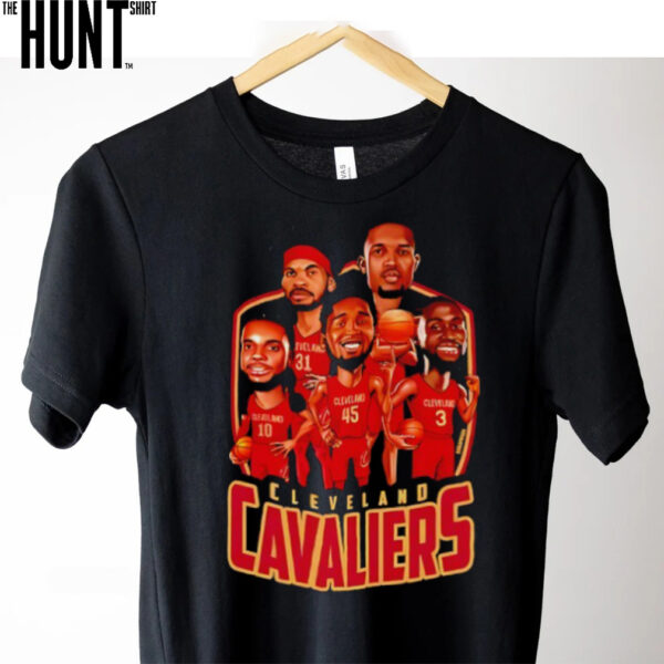 Cleveland Cavaliers 2025 caricature shirt