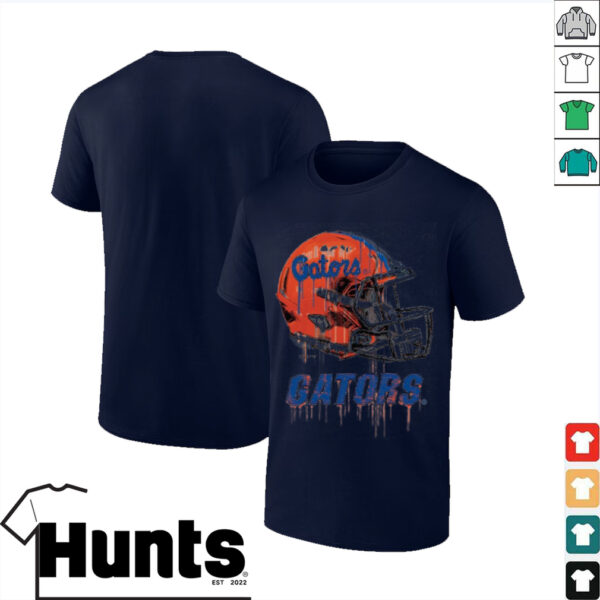 Vive La Fete Florida Gators Infant Dripping Football Helmet T Shirt
